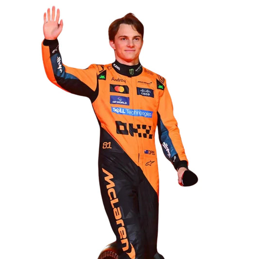 Oscar Piastri 2025 McLaren Formula 1 Racing Suit – New F1 Team Racewear