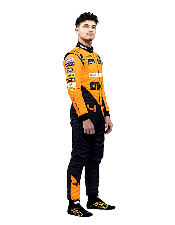 2024 New McLaren Lando Norris F1 Team Race Suit REPLICA