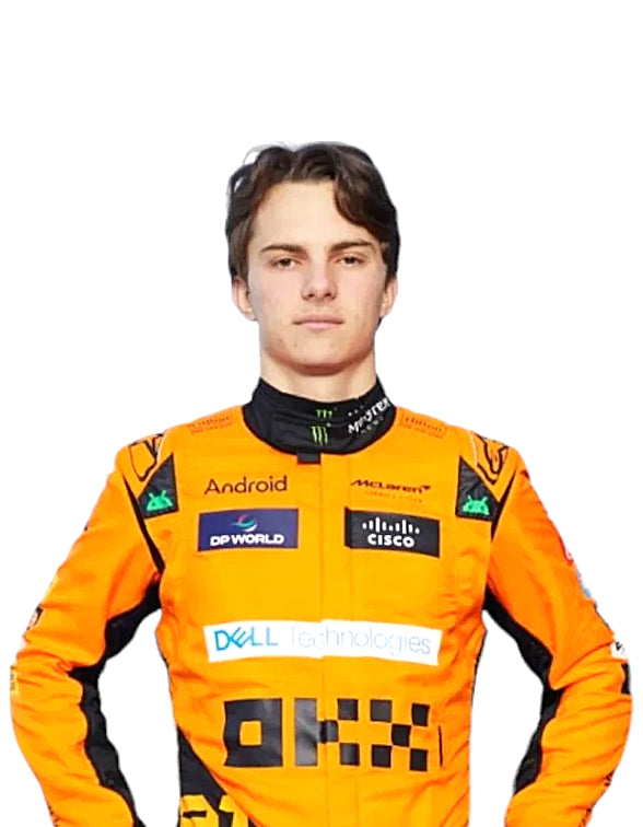 2024 New McLaren Oscar Piastri F1 Team Race Suit REPLICA