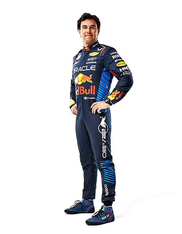 Sergio Perez F1 replica suit 2024 Honda team gear