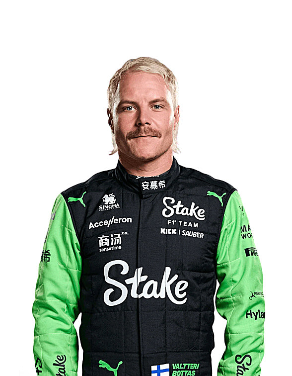 2024 Valtteri Bottas Kick Sauber F1 Team Stake Race Suit REPLICA