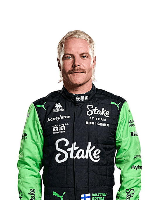 2024 Valtteri Bottas Kick Sauber F1 Team Stake Race Suit REPLICA