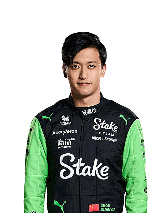 Zhou Guanyu Kick Sauber 2024 racing suit, race suit