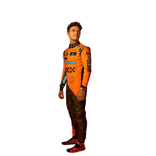 Lando Norris 2025 McLaren Formula 1 Racing Suit – New F1 Team Gear