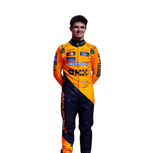 Lando Norris 2025 McLaren Formula 1 Racing Suit – New F1 Team Gear