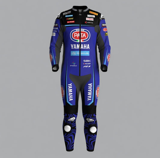 MotoGP Yamaha Racing Suit 2026 - Xavi Vierge Pata Maxus WSBK Leather Gear
