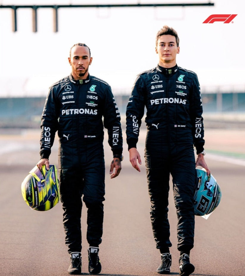 Lewis Hamilton Mercedes Petronas F1 Karting Suit 2023
