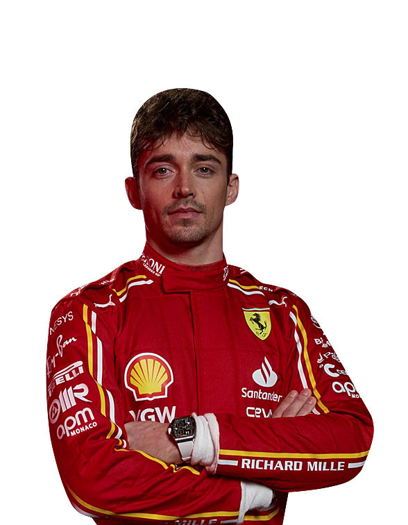 Nuova tuta da gara Charles Leclerc 2023 Ferrari F1