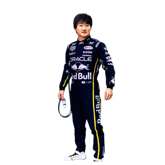 Yuki Tsunoda 2025 Red Bull Singapore GP replica race suit front view