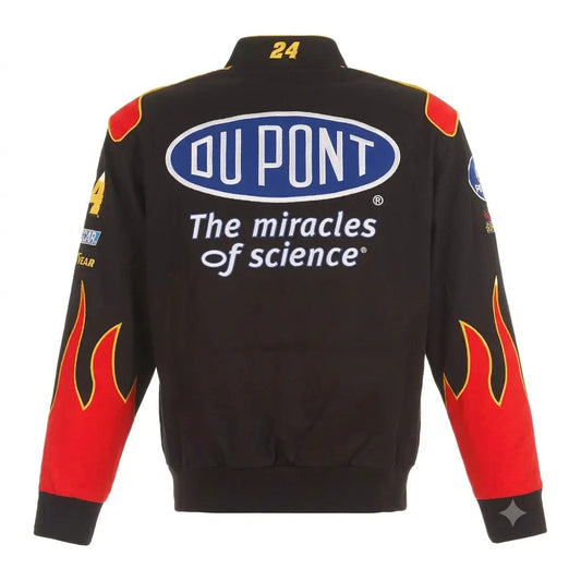 Jeff Gordon Red DuPont Twill Driver Jacket – NASCAR Motorsport Fanwear