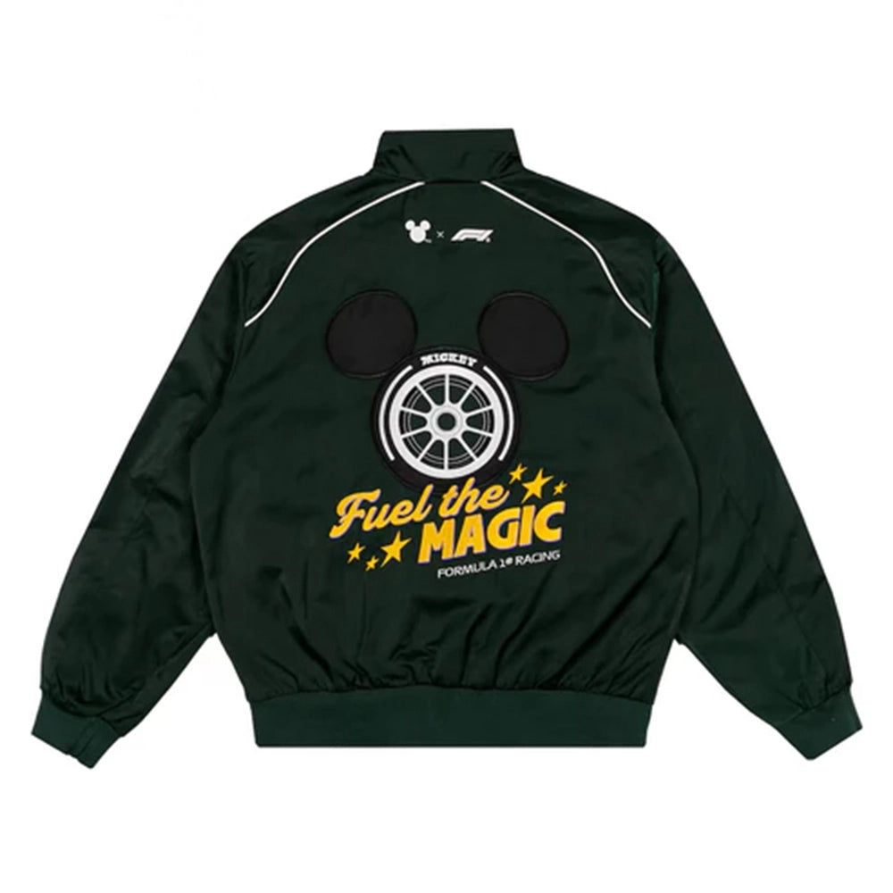 Formula 1 X Disney Fuel Racing Jacket Green Unisex – Limited Edition