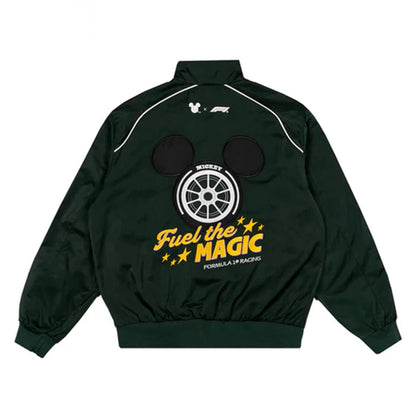 Formula 1 X Disney Fuel Racing Jacket Green Unisex – Limited Edition