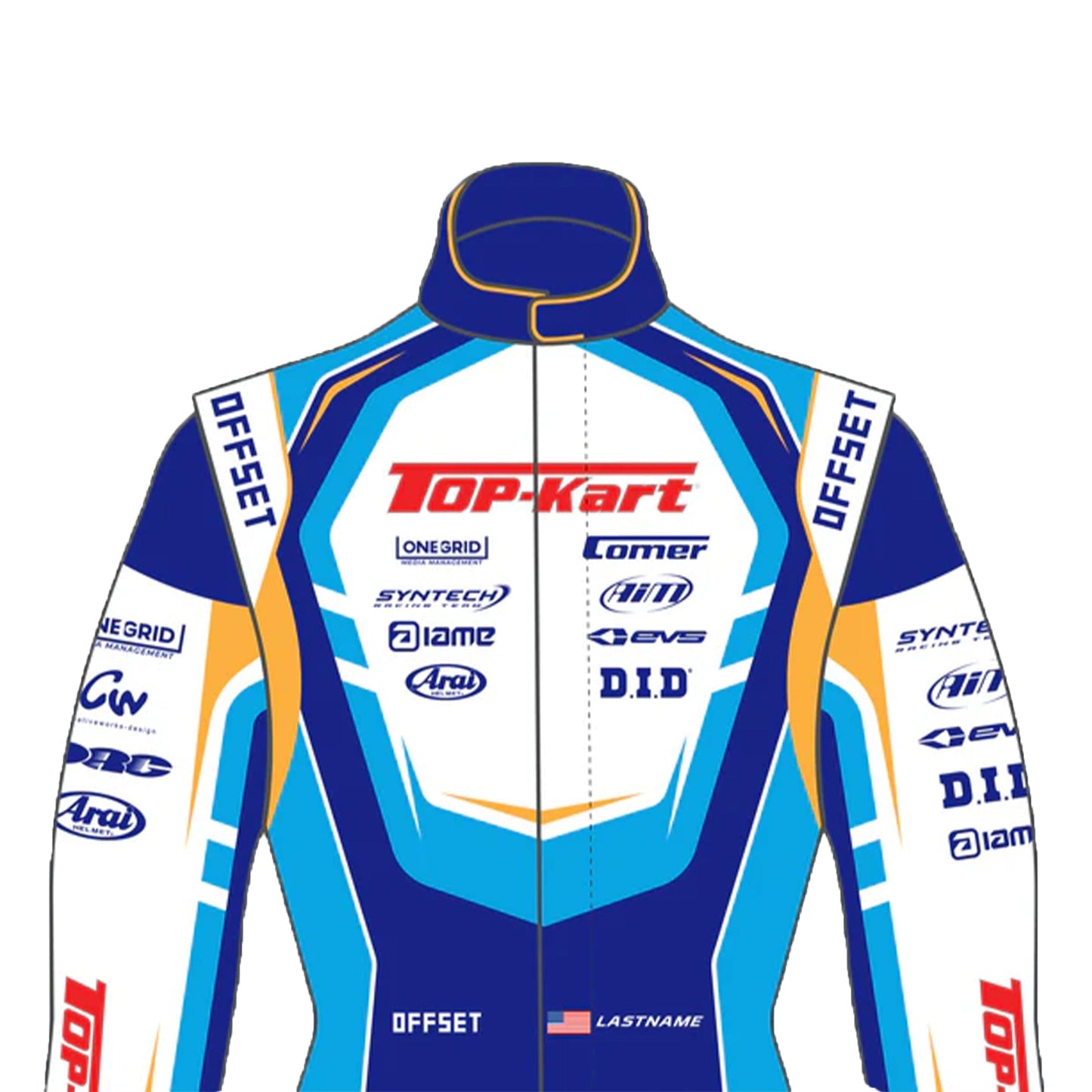 2025 Top Go Kart Race Suit – Professional Motorsport Suit