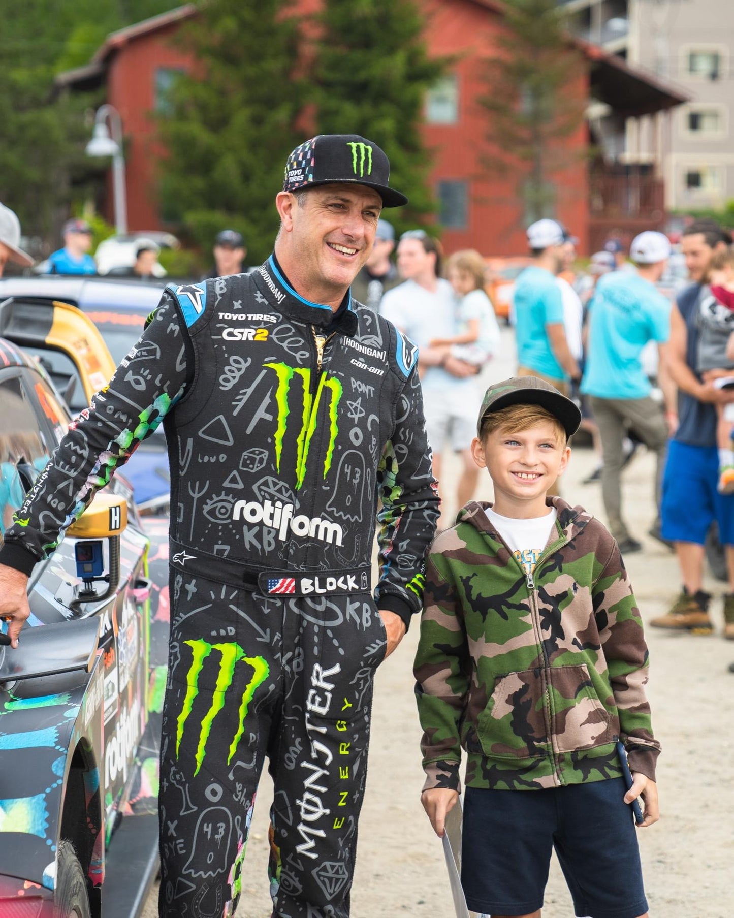Ken Block Kart Suit Hoonigan Monster Energy