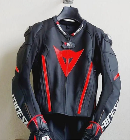 Customized Laguna Seca 4 Leather Motorcycle Motorbike Jacket