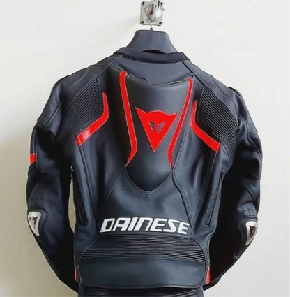 Customized Laguna Seca 4 Leather Motorcycle Motorbike Jacket