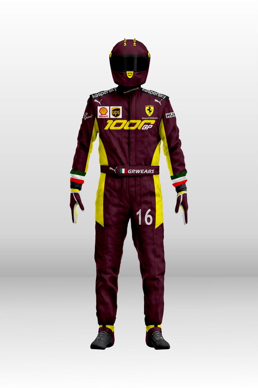 Leclerc 2020 1000 gp replica racing suit