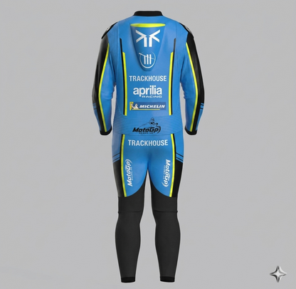 MotoGP Trackhouse Aprilia Racing Suit 2026 Raul Fernandez Leather Gear