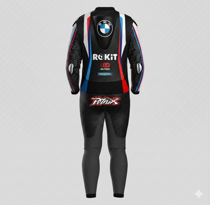 BMW WSBK Racing Suit 2026 Danilo Petrucci Rokit Leather Gear