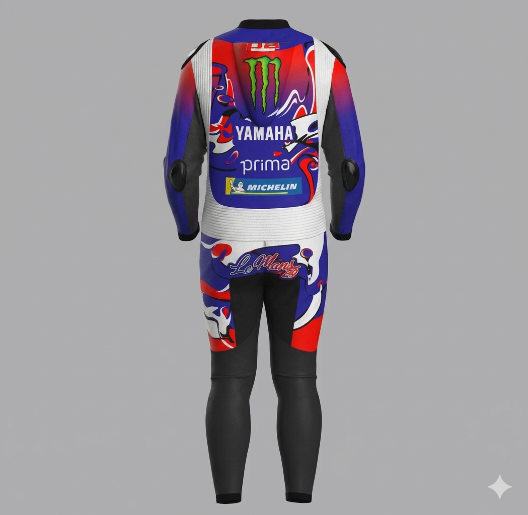MotoGP Monster Energy Yamaha Racing Suit 2026 Fabio Quartararo Leather Gear
