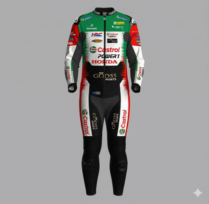 MotoGP LCR Honda Racing Suit 2026 Johann Zarco Castrol Edition