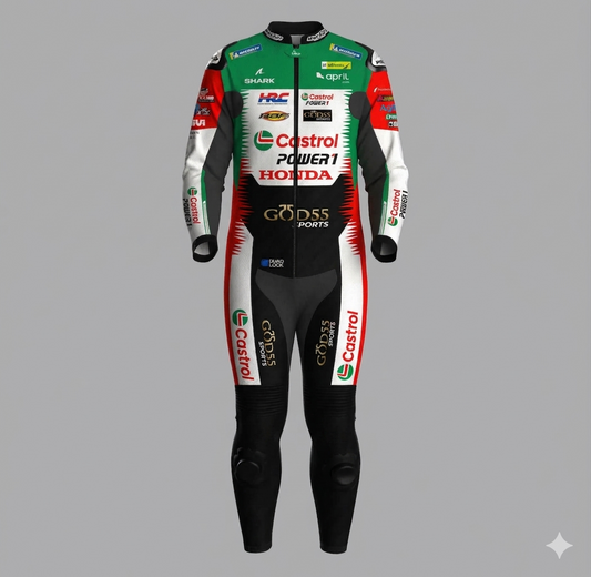 MotoGP LCR Honda Racing Suit 2026 Johann Zarco Castrol Edition