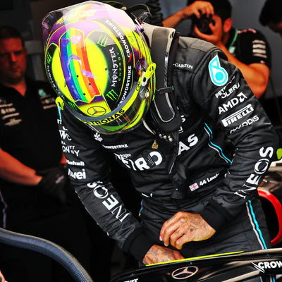 Lewis Hamilton Mercedes Petronas F1 Karting Suit 2023