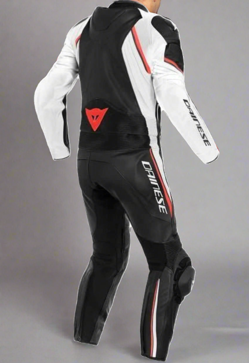 AVRO D2 2-DIVIDER REPLICA MOTORCYCLE ORIGINAL LEATHER SUIT