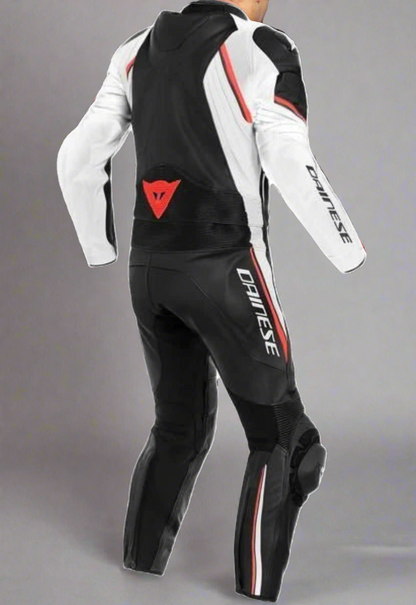 AVRO D2 2-DIVIDER REPLICA MOTORCYCLE ORIGINAL LEATHER SUIT