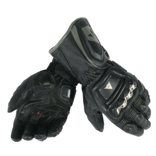 GRW 016 Full Metal D6 Motorbike Black/Gray Motorcycle Gloves