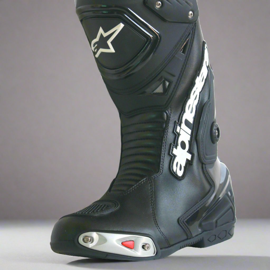 Alpine Motorbike Leather Motorcycle Shoes