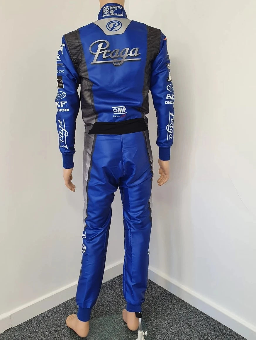 Praga kart racing suit printed digital