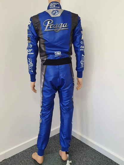 Praga kart racing suit printed digital