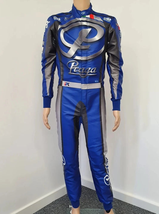 Praga kart racing suit printed digital