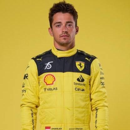Charles leclerc 2022 monza gp racing suit