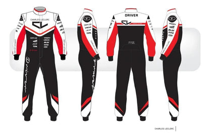 Cl charles leclerc driver racing suit