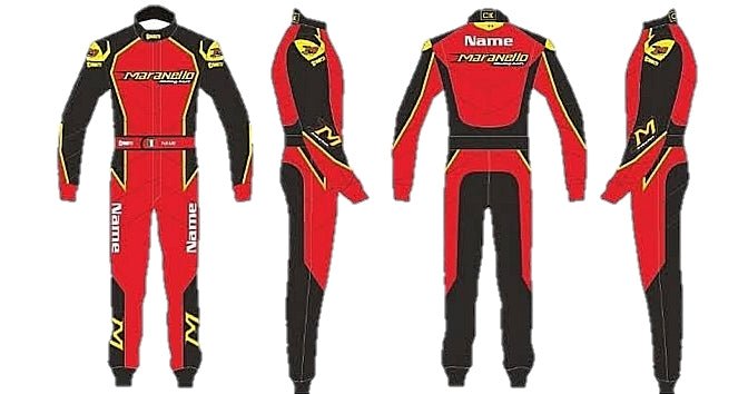 Maranello racing suit embroidered