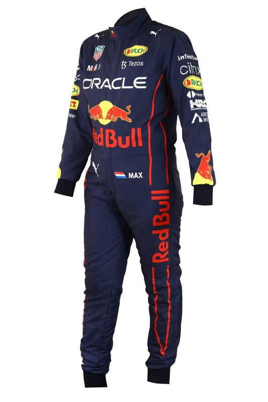 Max Verstappen redbull racing suit 2022