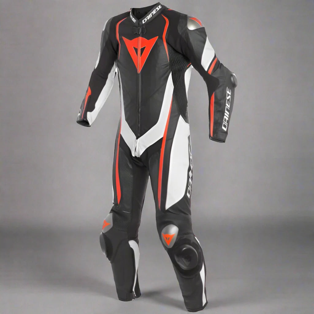 Tuta in pelle moto moto MotoGP un pezzo 